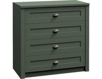 Komoda Provence K4, zelená